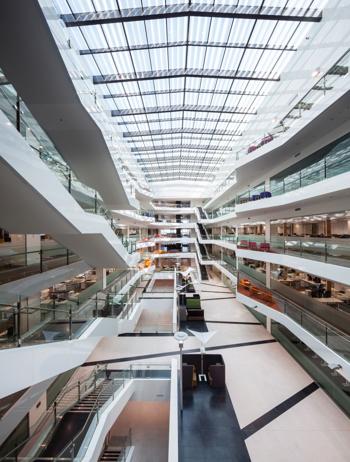 Commercial workplace architecture photography