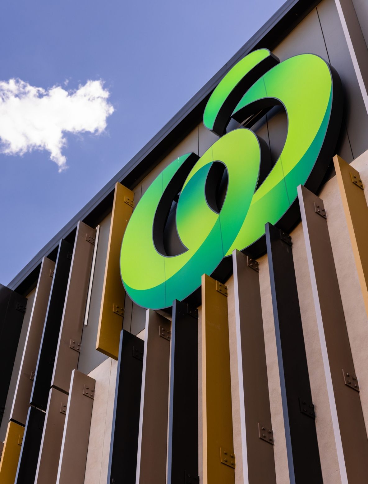 Modern commercial architecture Woolworths Ashfield