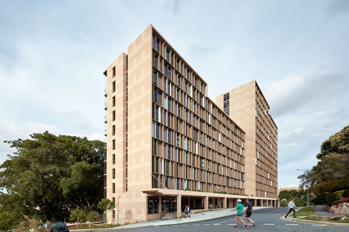student housing architecture Kev Carmody House UQ