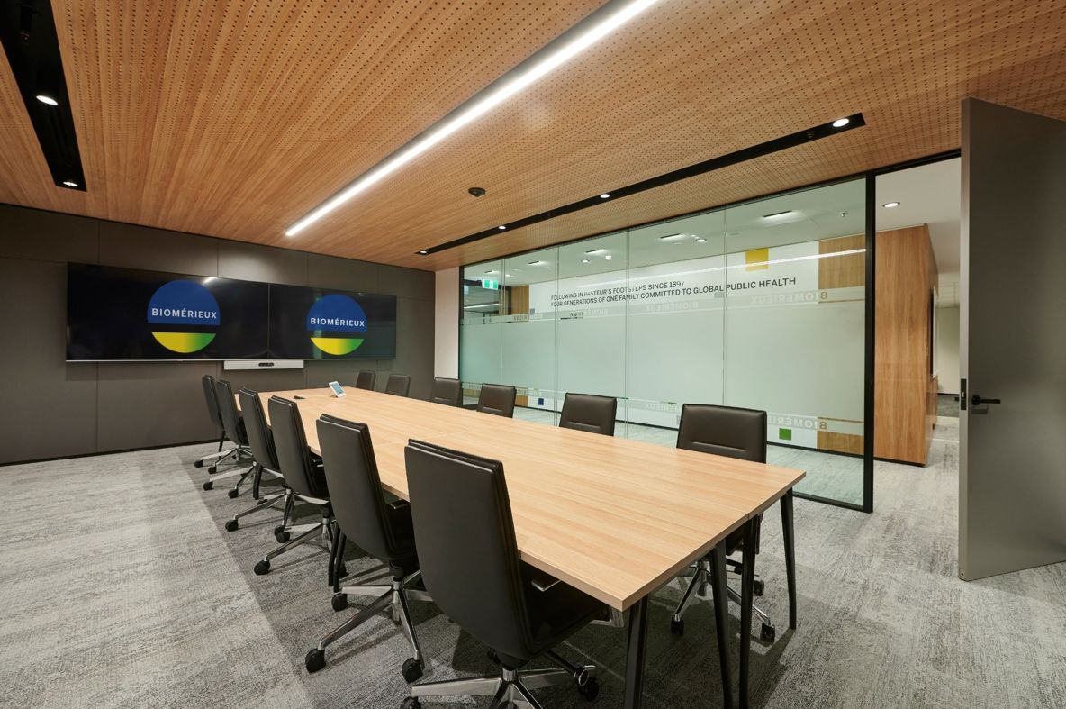 commercial interiors photography BioMerieux Australia Sydney