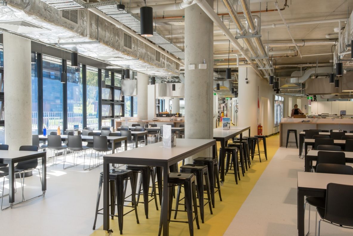 student housing communal dining Australia National University