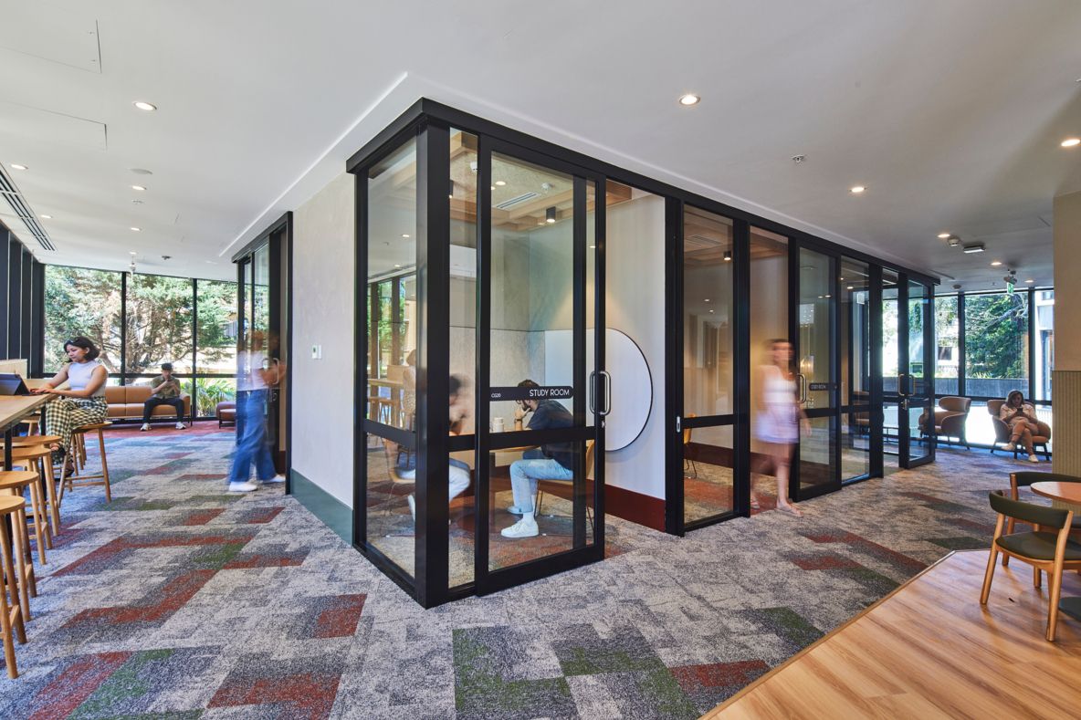 Kensington Unilodge student housing architecture interiors