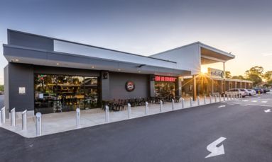 Retail architecture design Emerton Village