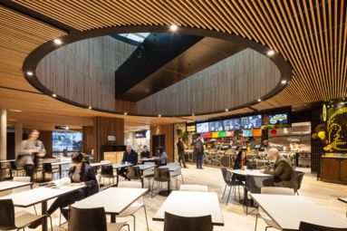 Northpoint Tower commercial interior food court design