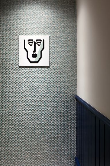 Modern interior design and building materials