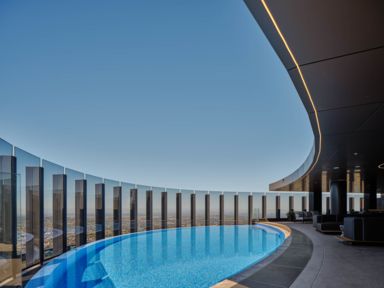 modern residential architecture photography brisbane skytower