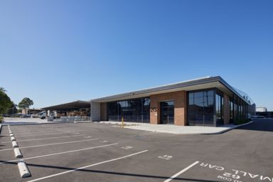 Warehouse building exterior building design