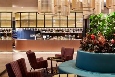 Club Auburn bar and lounge interior design