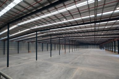 Industrial interior warehouse design