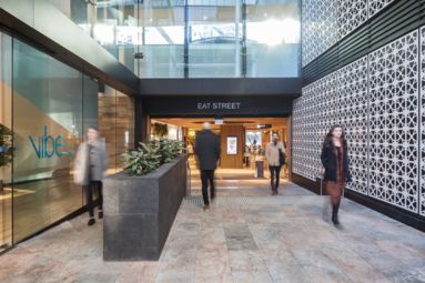 Northpoint Tower modern building design entry