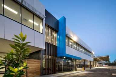Modern building design Stockland Warwick Farm