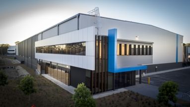 Stockland Warwick Farm modern warehouse building design