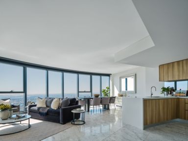 modern residential interior photography brisbane skytower
