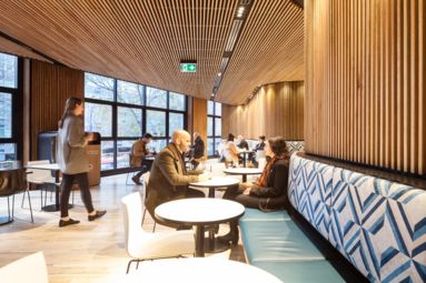 Northpoint Tower modern interior design communal area