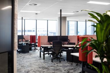 workplace interior design photography henry Schein halas