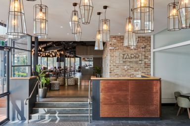 Panthers League Club commercial restaurant interior design
