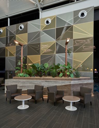 Panther's League Club modern interior design