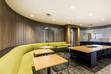Workplace interior design photography FRNSW Training Academy