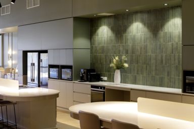 Modern commercial interior design kitchen The International Crop and Digital Agricultural Research Centre