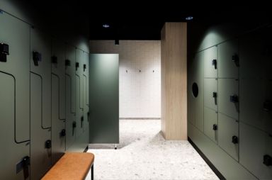 interior design end of trip facility