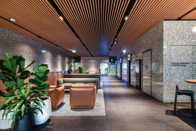 interior design architecture lobby refurbishment workplace