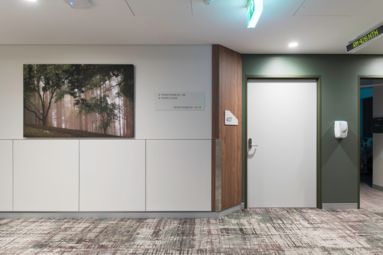 Matilda Nepean Private Hospital interior design patient rooms hallways