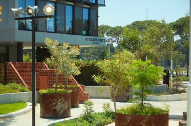 Curtin University, St Catherine's College modern building design
