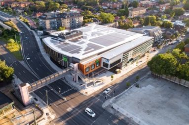 Ashfield Woolworths commercial building design exterior