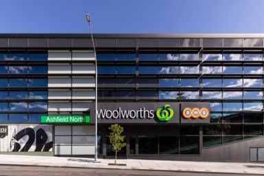 Woolworths Ashfield commercial building design exterior