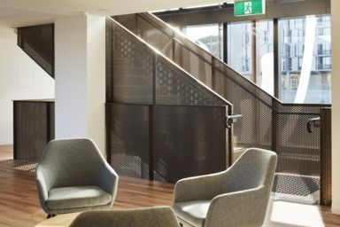 Curtin University student housing interior design