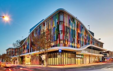 woolworths crows nest retail architecture facade design