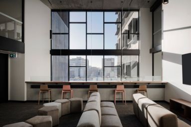 student housing interior design architecture UTAS