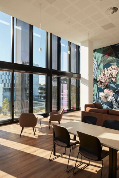 student housing interior design