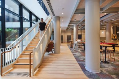 Kensington Unilodge student housing architecture interiors