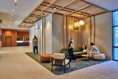 Kensington Unilodge student housing architecture interiors