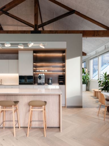 Workplace Fitout Kitchen Allianz Hobart