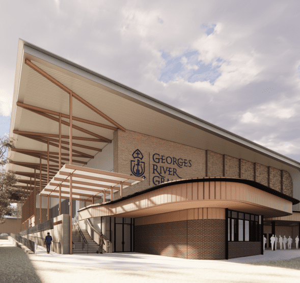 Architectural visualisation Georges River Grammar School