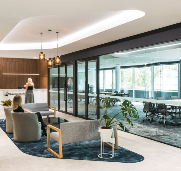 Modern interior design Queensland x-ray Southbank