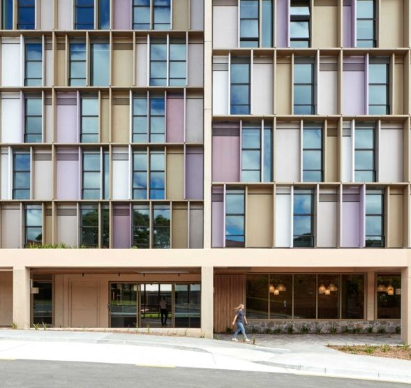 Architectural photography student housing architecture UQ