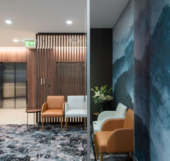 Interior design architectural visualisation Matilda Nepean Private Hospital