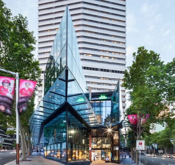 Modern urban design Northpoint Tower North Sydney