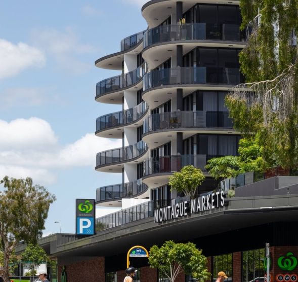 Blend of commercial and residential architecture