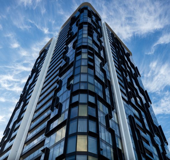 residential architecture photography Embassy Towers St Leonards