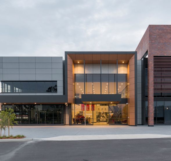 Workplace interior design photography FRNSW Training Academy