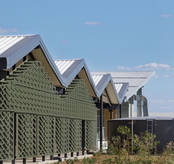 Architectural photography Crop and Digital Agricultural Research Centre