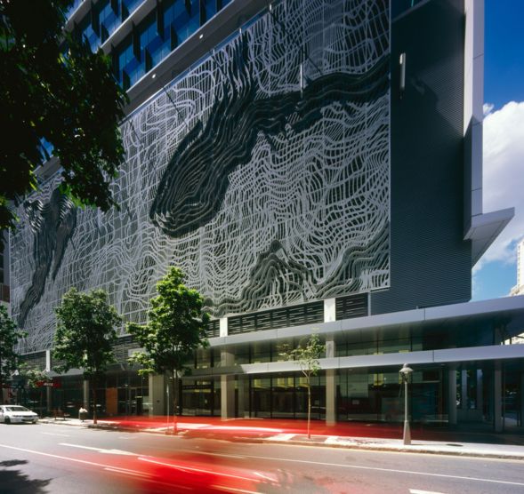 Modern architectural photography commercial design 53 Albert Street Brisbane