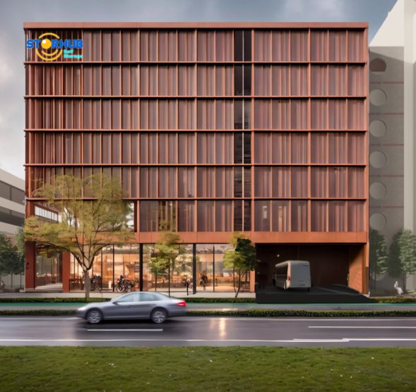 Architectural visualisation Storhub