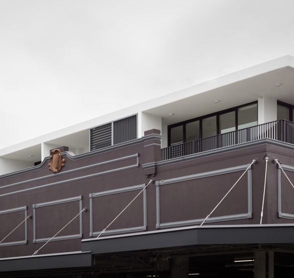 Commercial and residential architectural style blend Darling & Cambridge