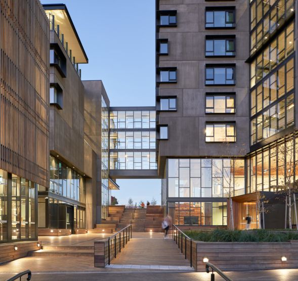 Modern building and residential architecture