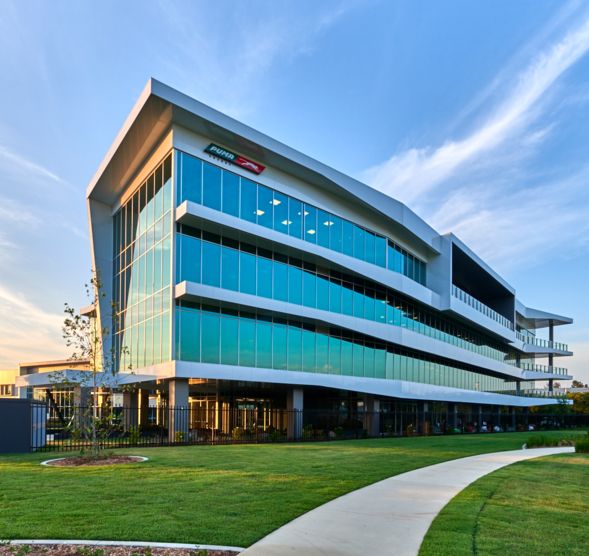 commercial architecture workplace puma facade